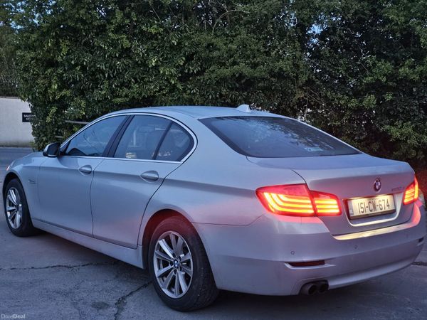 BMW 5-Series Saloon, Diesel, 2015, Silver