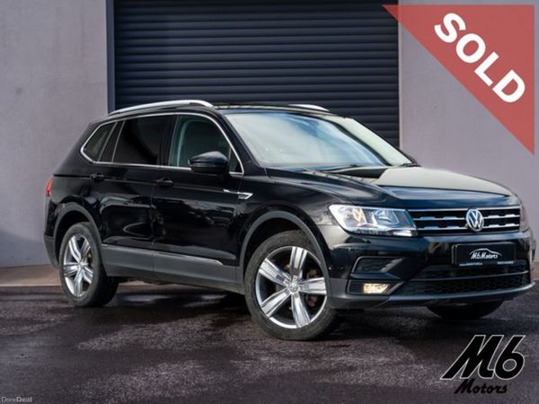 Volkswagen Tiguan Allspace Estate, Diesel, 2020, Black