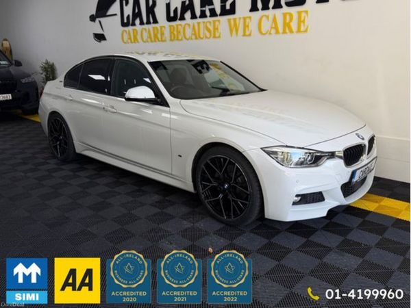 BMW 3-Series Saloon, Petrol, 2019, White