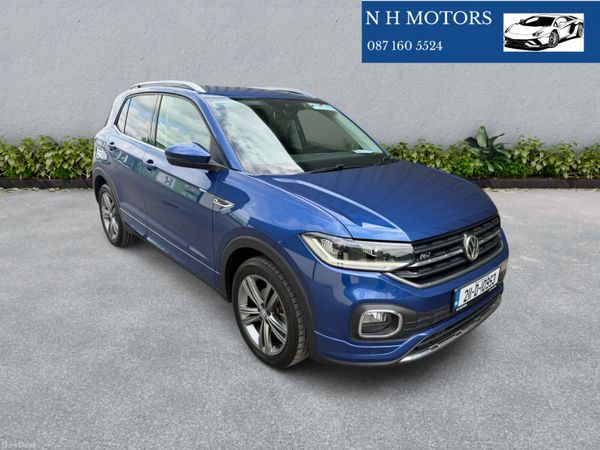 Volkswagen T-Cross Estate/Jeep, Petrol, 2021, Blue