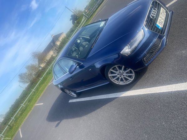 Audi A4 Saloon, Diesel, 2015, Blue