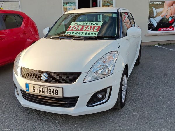 Suzuki Swift Hatchback, Petrol, 2015, White