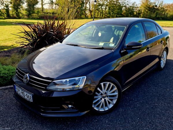 Volkswagen Jetta Saloon, Diesel, 2017, Black