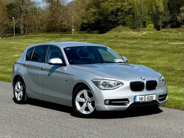 BMW 1-Series Hatchback, Petrol, 2014, Silver