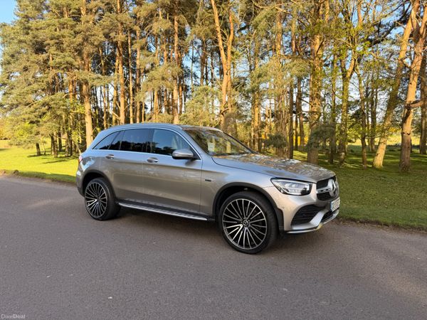 Mercedes-Benz GLC SUV, Diesel Plug-in Hybrid, 2021, Silver