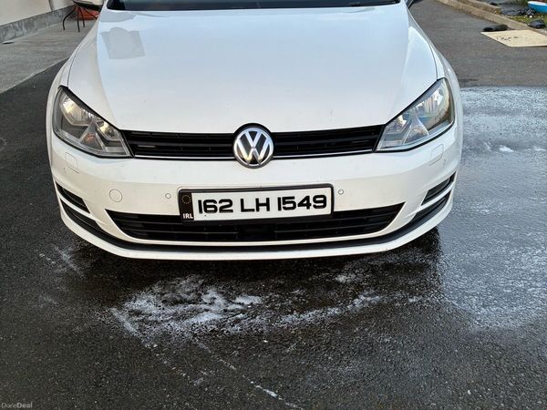 Volkswagen Golf Hatchback, Diesel, 2016, White