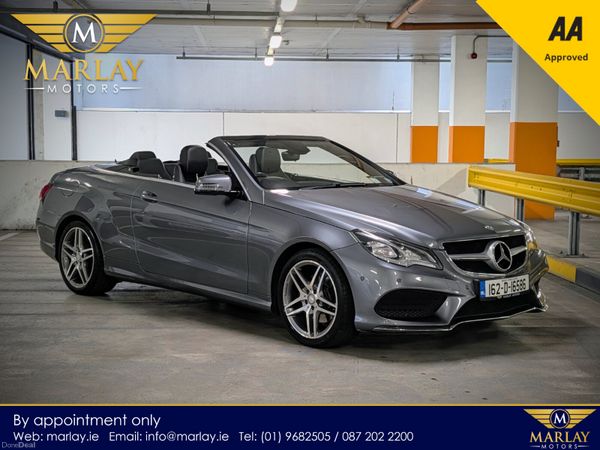 Mercedes-Benz E-Class Convertible, Diesel, 2016, Grey