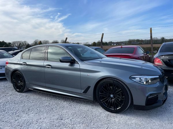 BMW 5-Series Saloon, Diesel, 2018, Blue