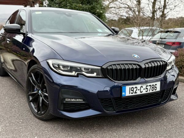 BMW 3-Series Saloon, Petrol Hybrid, 2019, Blue