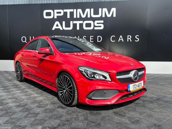 Mercedes-Benz CLA Saloon, Petrol, 2017, Red
