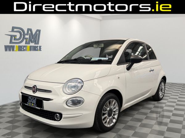 Fiat 500 Hatchback, Petrol, 2018, White