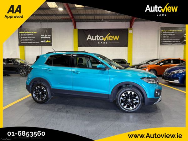 Volkswagen T-Cross SUV, Petrol, 2020, Green