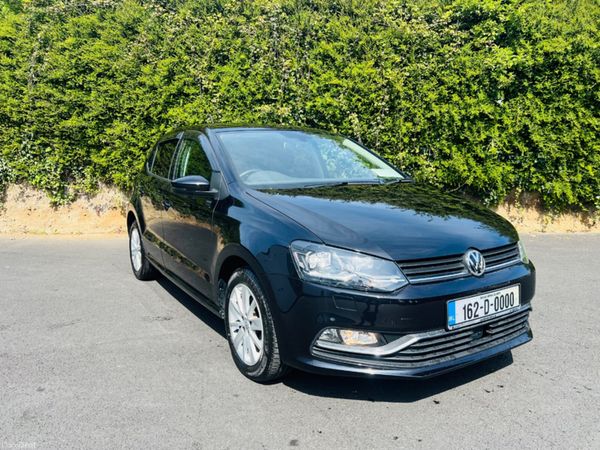 Volkswagen Polo Hatchback, Petrol, 2016, Black