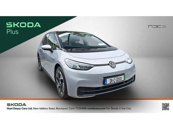Volkswagen ID.3 Hatchback, Electric, 2021, Silver