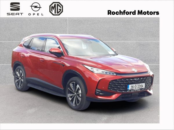 MG HS SUV, Petrol Plug-in Hybrid, 2026, Red