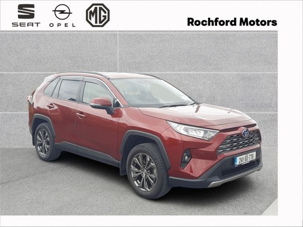 Toyota RAV4 SUV, Petrol Hybrid, 2024, Red