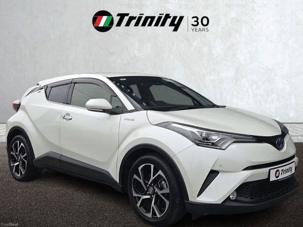 Toyota C-HR Hatchback, Petrol Hybrid, 2018, White