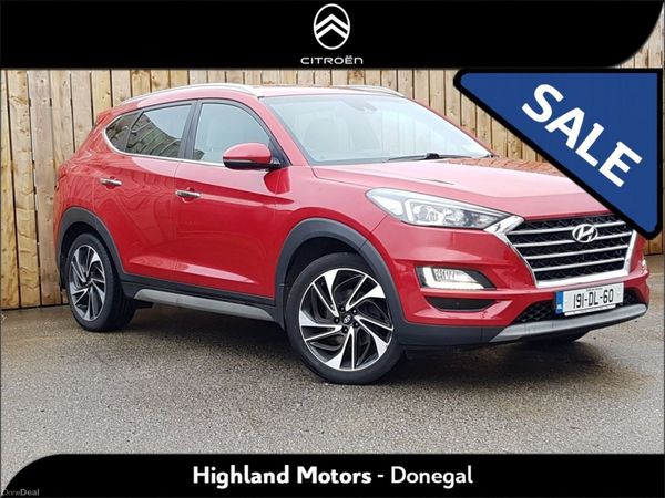 Hyundai Tucson SUV, Diesel, 2019, Red