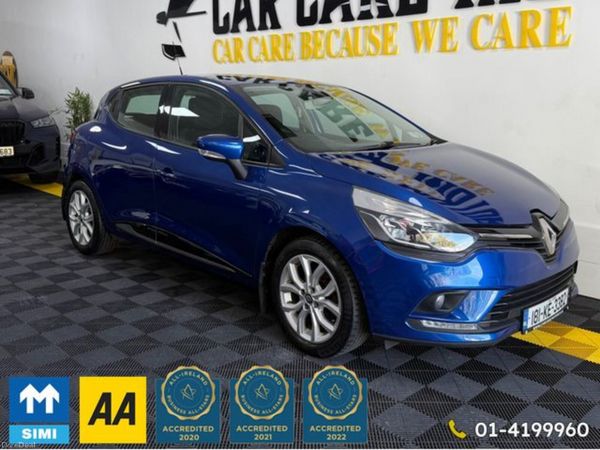 Renault Clio Hatchback, Petrol, 2018, Blue