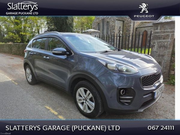 Kia Sportage SUV, Diesel, 2016, Blue