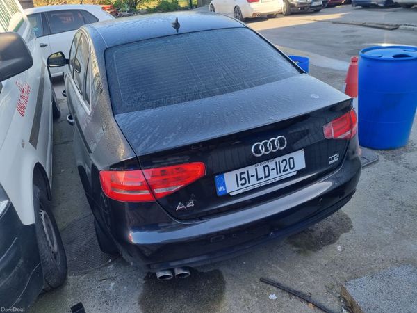 Audi A4 Saloon, Diesel, 2015, Black