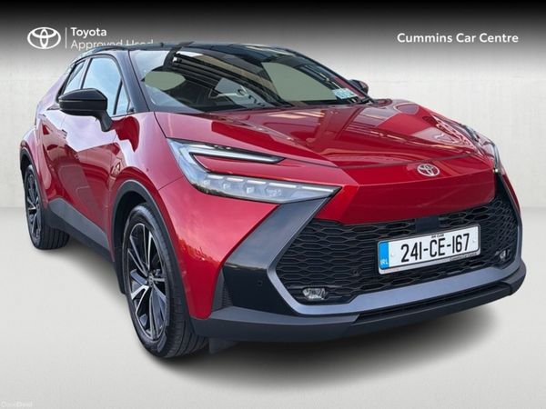 Toyota C-HR SUV, Petrol Hybrid, 2024, Red