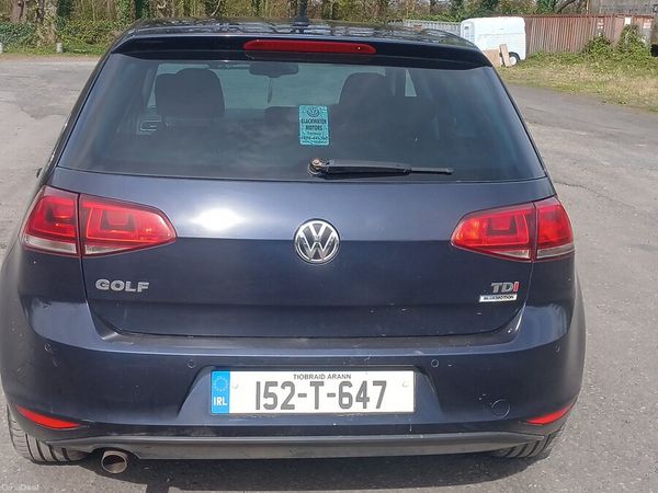 Volkswagen Golf Estate, Diesel, 2015, Blue