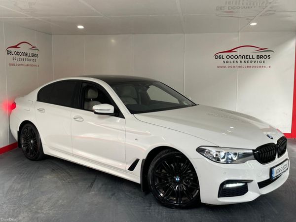 BMW 5-Series Saloon, Diesel, 2017, White