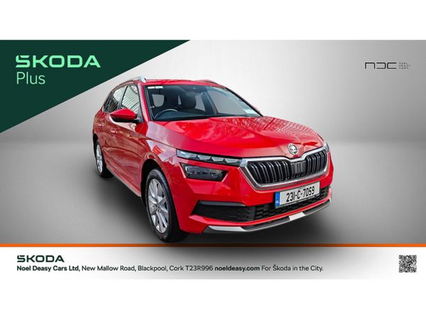Skoda Kamiq Hatchback, Petrol, 2023, Red
