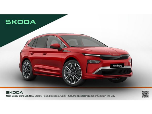 Skoda Enyaq SUV, Electric, 2026, Red