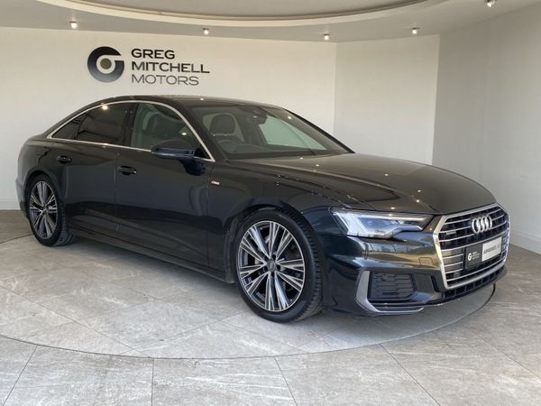 Audi A6 Saloon, Diesel Hybrid, 2018, Grey