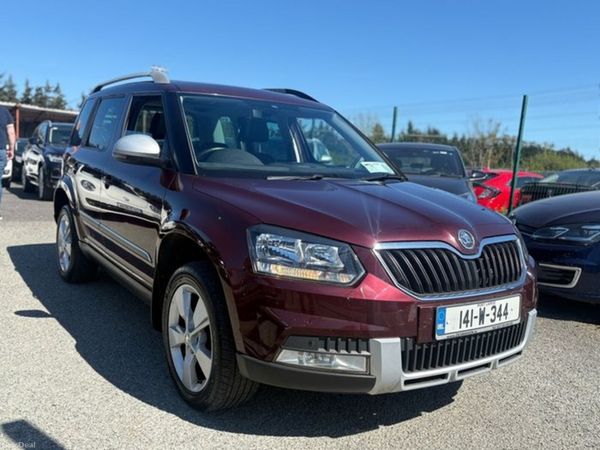 Skoda Yeti SUV, Diesel, 2014, Red