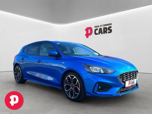 Ford Focus Hatchback, Petrol Hybrid, 2022, Blue