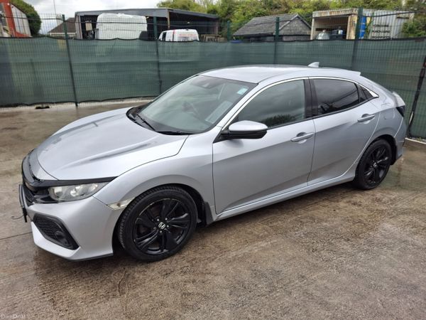 Honda Civic Hatchback, Diesel, 2018, Silver
