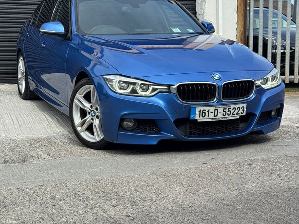 BMW 3-Series Saloon, Petrol Plug-in Hybrid, 2016, Blue
