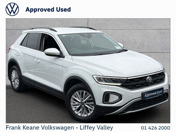 Volkswagen T-Roc SUV, Petrol, 2023, White