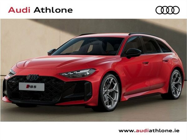 Audi RS5 Estate, Petrol Plug-in Hybrid, 2026, Red