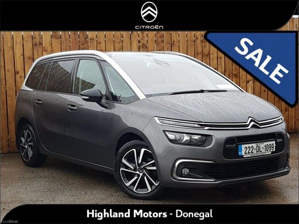 Citroen Grand C4 Picasso Estate, Diesel, 2022, Grey