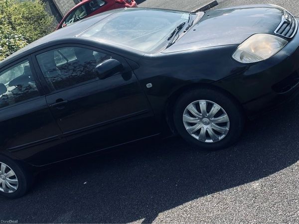 Toyota Corolla Saloon, Petrol, 2006, Black