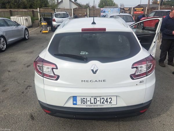 Renault Megane Estate, Diesel, 2016, White