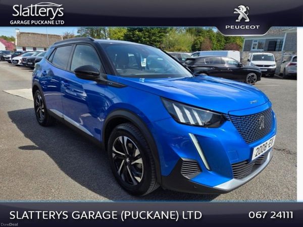 Peugeot 2008 SUV, Electric, 2023, Blue