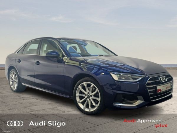 Audi A4 Saloon, Diesel, 2023, Blue