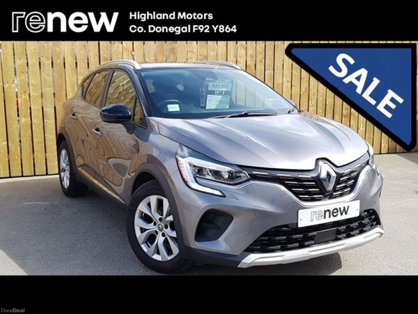 Renault Captur Hatchback, Petrol, 2020, Grey