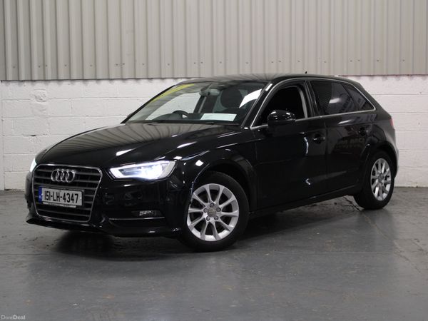 Audi A3 Hatchback, Petrol, 2015, Black