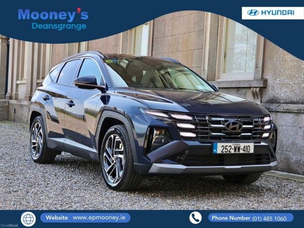 Hyundai Tucson SUV, Petrol Plug-in Hybrid, 2025, Blue
