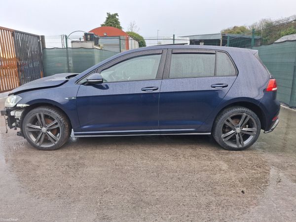 Volkswagen Golf Hatchback, Diesel, 2018, Blue