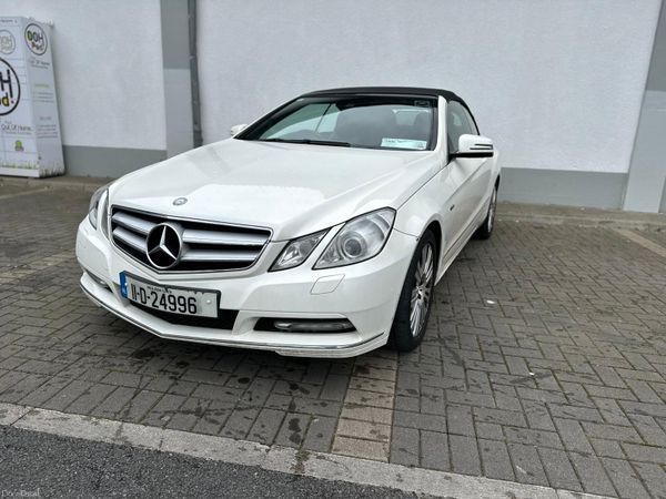 Mercedes-Benz E-Class Convertible, Diesel, 2011, White