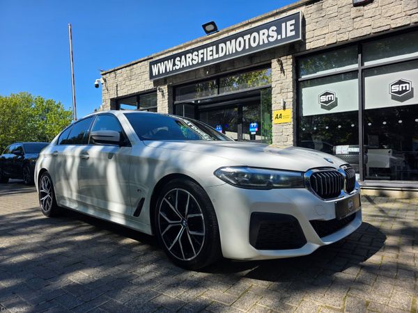 BMW 5-Series Saloon, Diesel, 2021, White