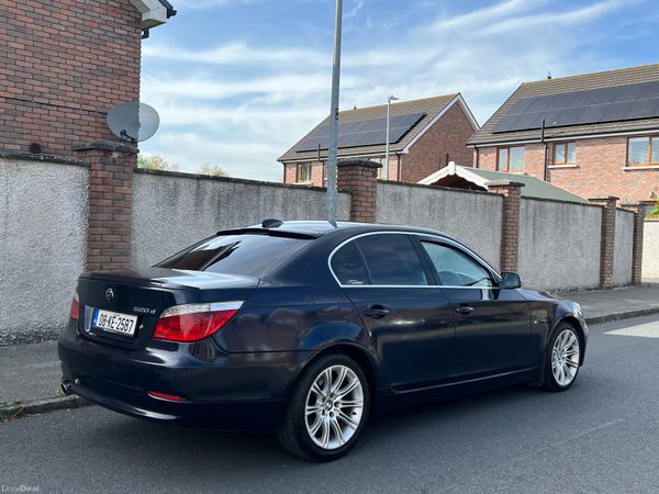 BMW 5-Series Saloon, Diesel, 2008, Blue