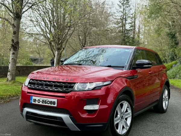 Land Rover Range Rover Evoque SUV, Diesel, 2012, Red